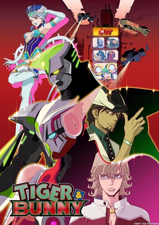 Tiger & Bunny - Season 1 - Affiches