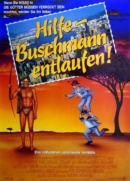 Hilfe - Buschmann entlaufen! - Plakate