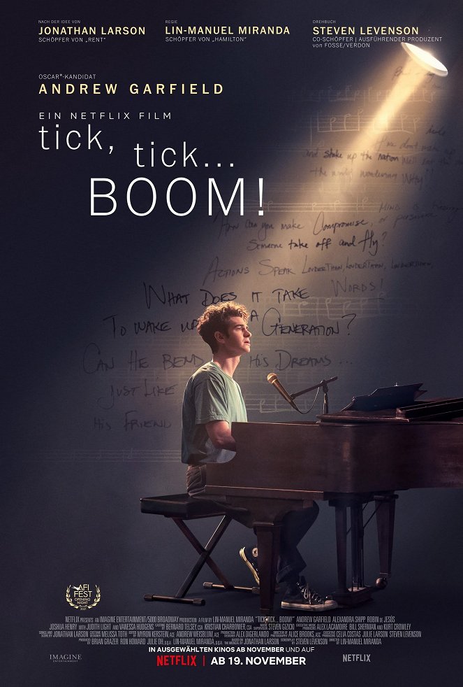 tick, tick... BOOM! - Plakate