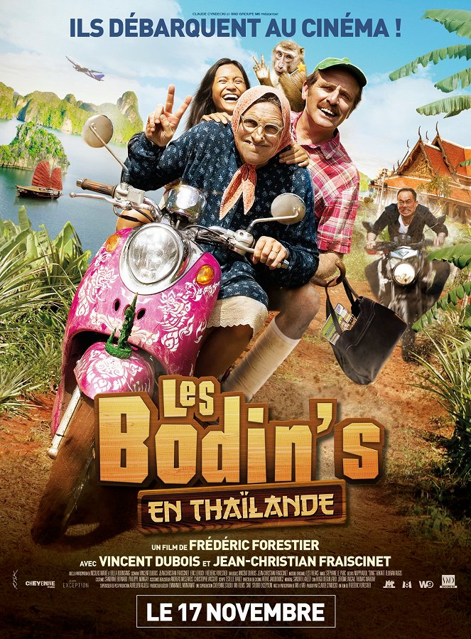 Les Bodin's en Thaïlande - Carteles