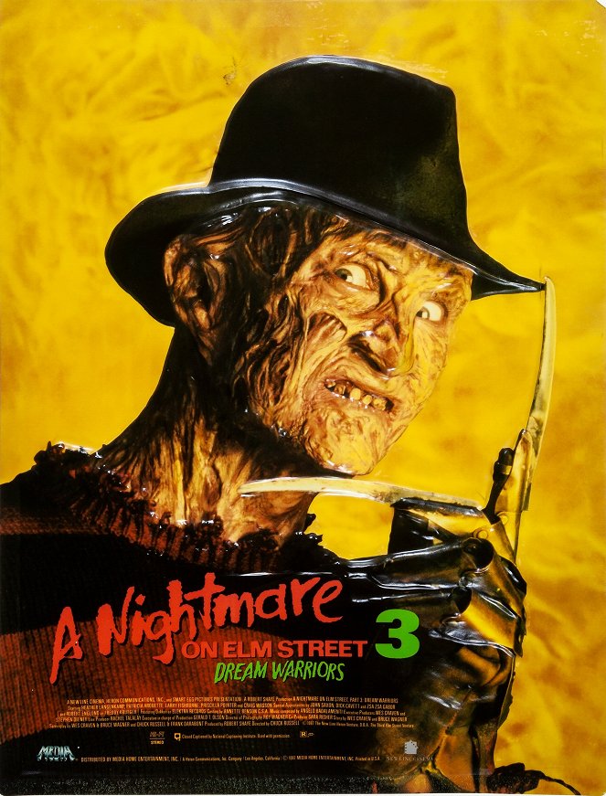 Pesadilla en Elm Street 3: Los guerreros del sueño - Carteles