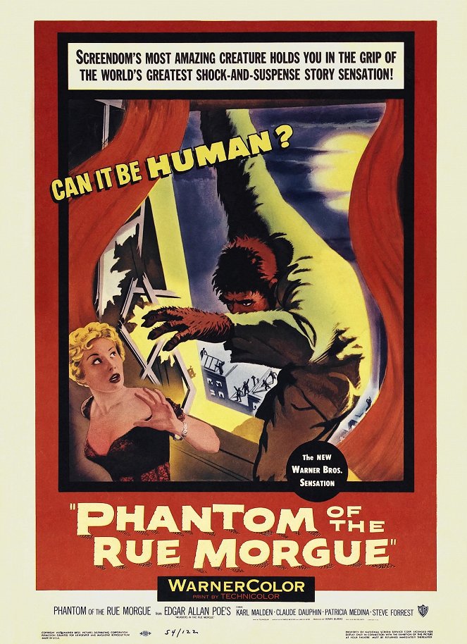 Phantom of the Rue Morgue - Plakate