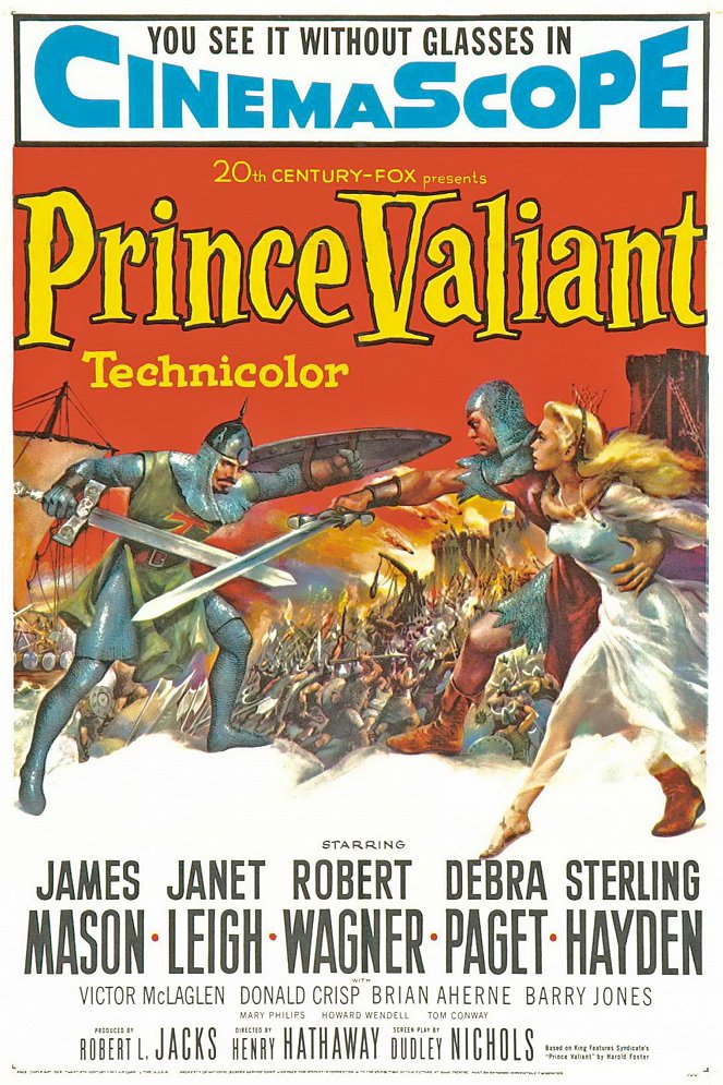 De avonturen van prins valiant - Posters