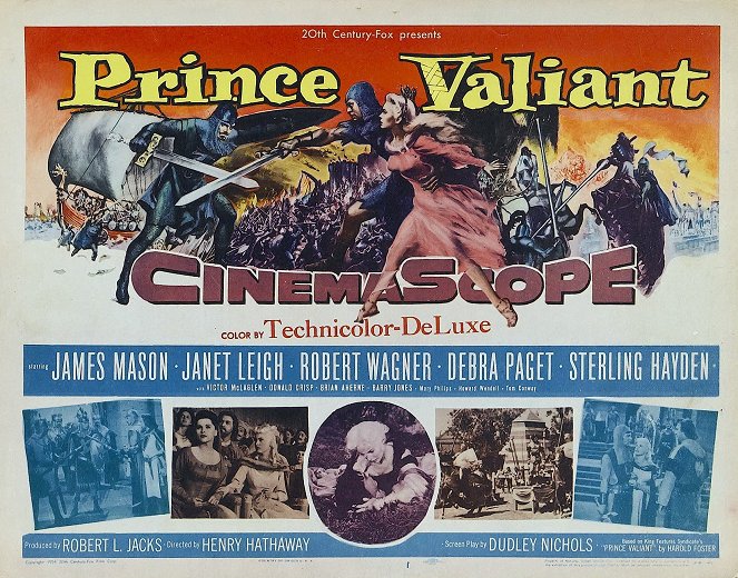 Prince Valiant - Affiches