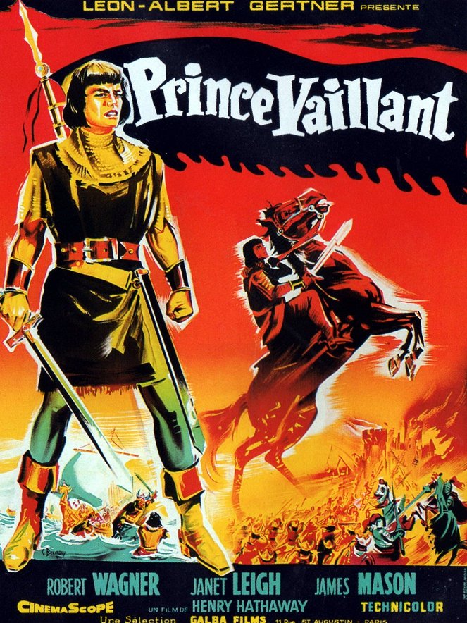 Prince Valiant - Affiches