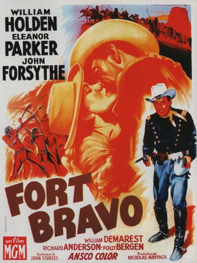 Escape from Fort Bravo - Affiches