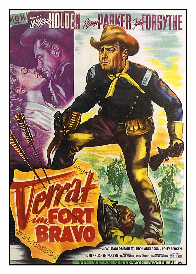 Escape from Fort Bravo - Affiches