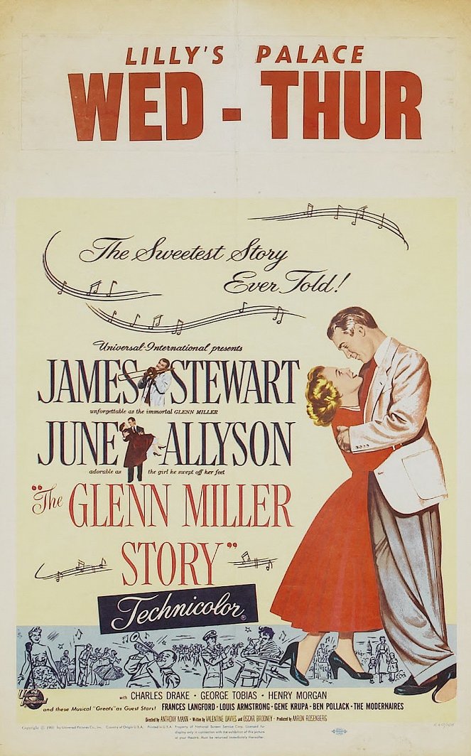 Glenn Miller élete - Plakátok