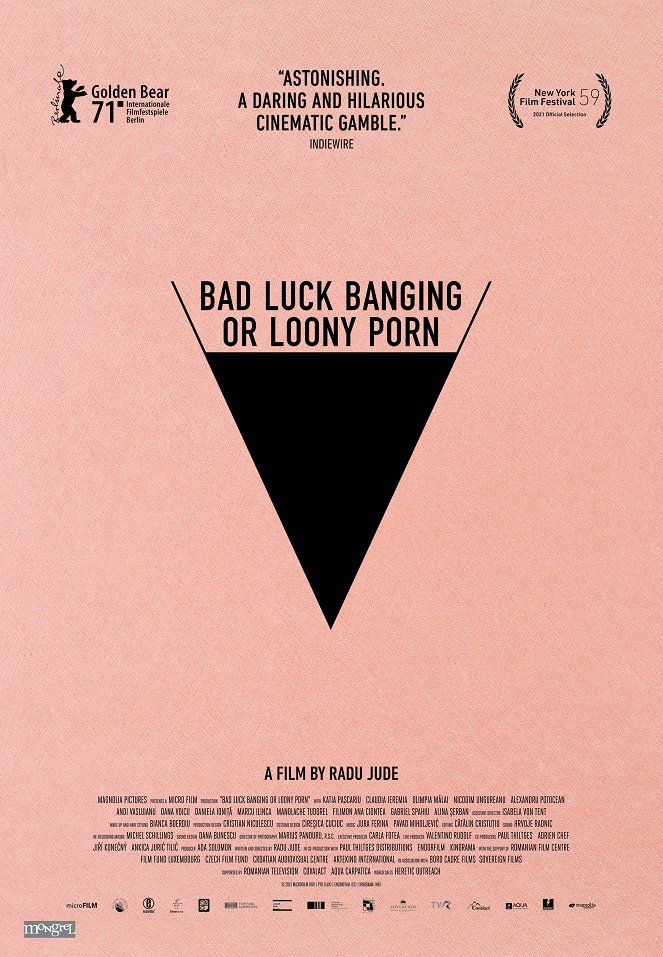Bad Luck Banging or Loony Porn - Posters