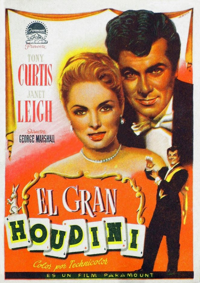 El gran Houdini - Carteles