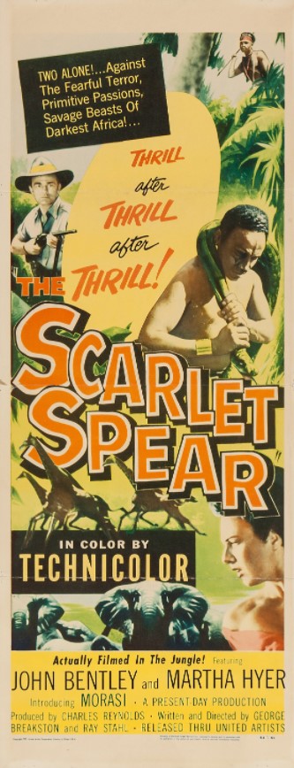 The Scarlet Spear - Affiches