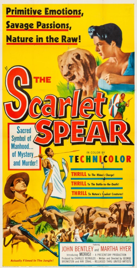 The Scarlet Spear - Cartazes