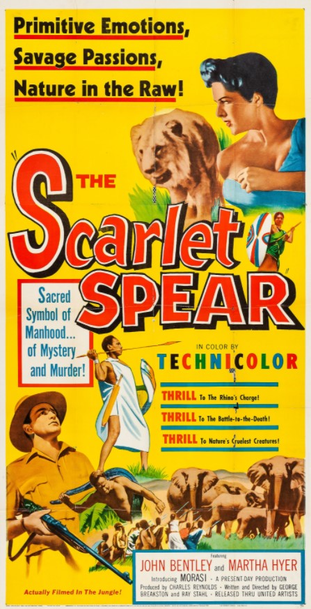 The Scarlet Spear - Affiches