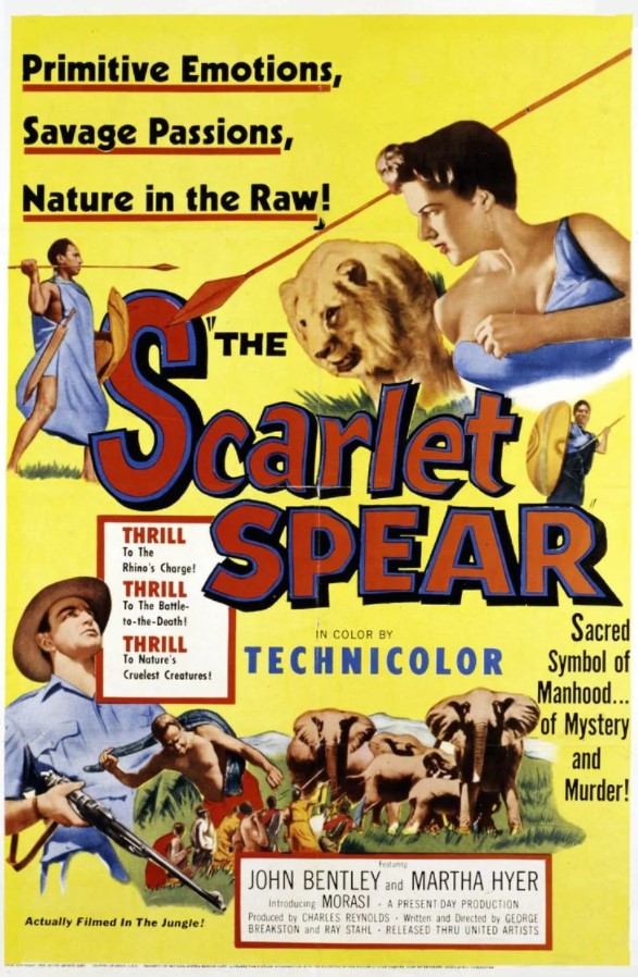 The Scarlet Spear - Affiches