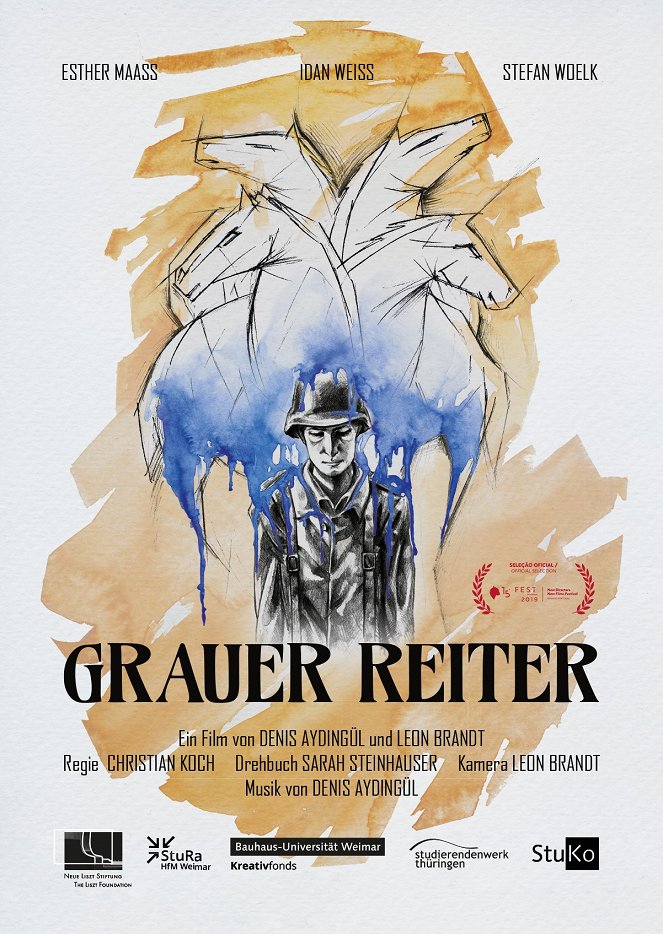 Grauer Reiter - Posters