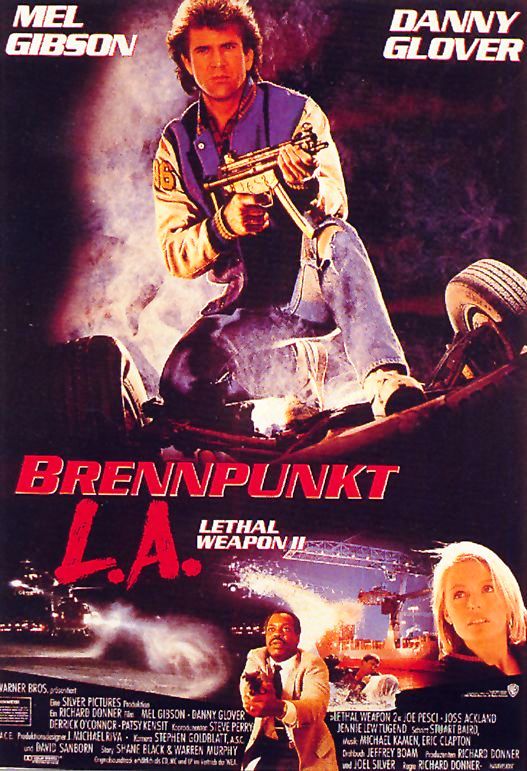 Lethal Weapon 2 - Brennpunkt L.A. - Plakate