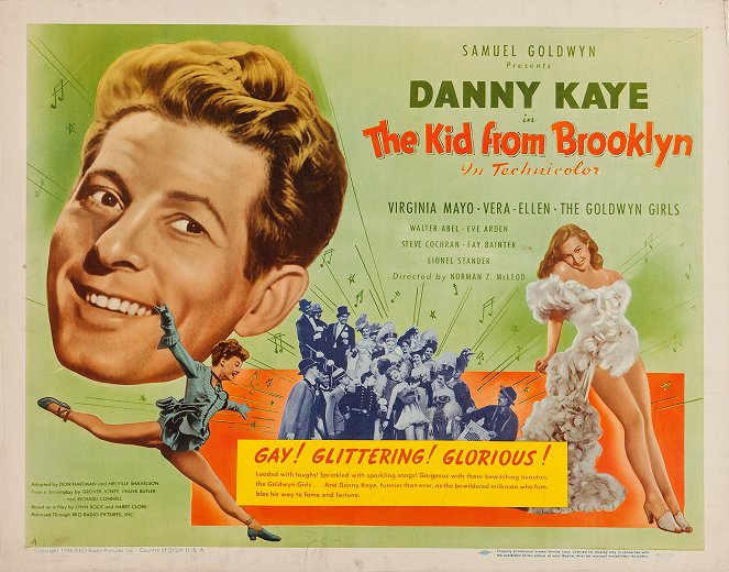 The Kid from Brooklyn - Affiches