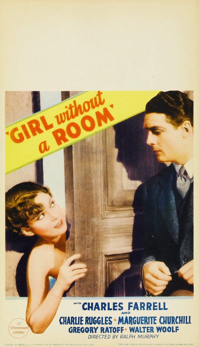 Girl Without a Room - Plakáty