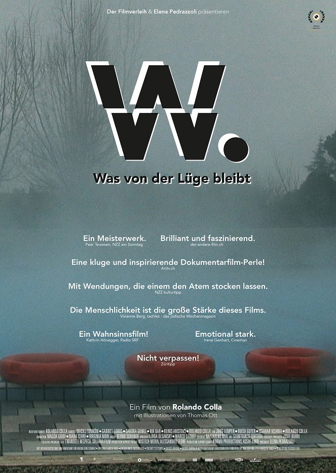 W. – Was von der Lüge bleibt - Plakate