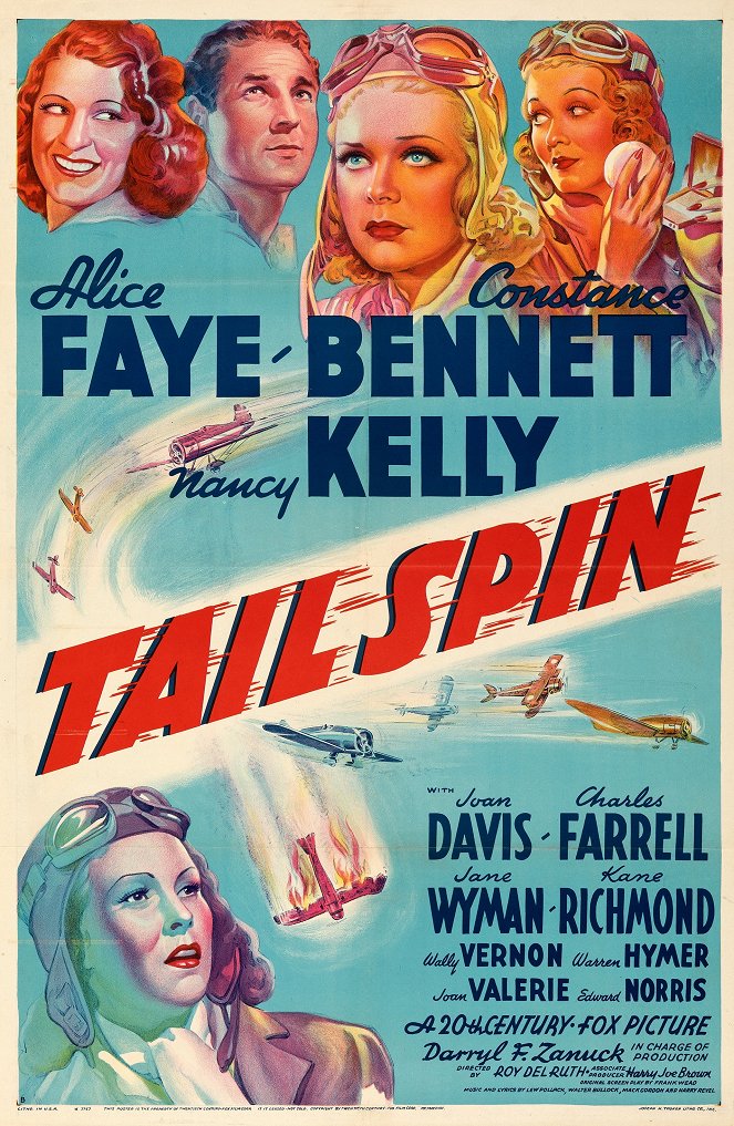 Tail Spin - Affiches