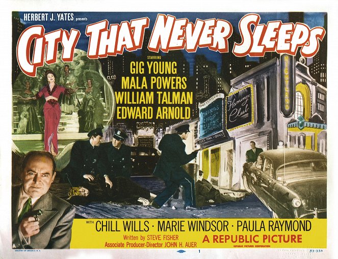 City That Never Sleeps - Plakate