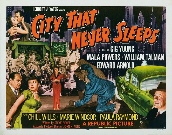 City That Never Sleeps - Plakate
