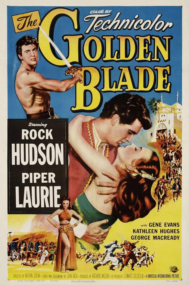 The Golden Blade - Affiches