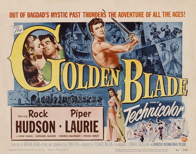 The Golden Blade - Posters