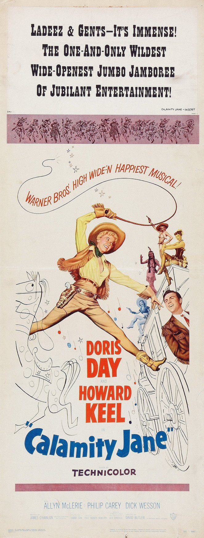Doris Day en el Oeste - Carteles