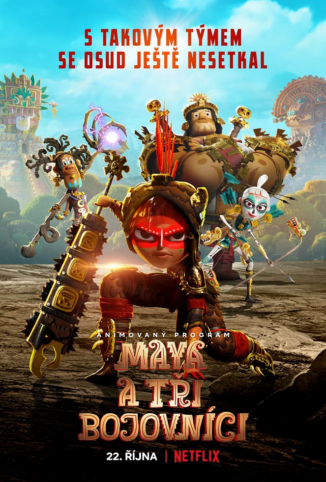 Maya a tři bojovníci - Plakáty