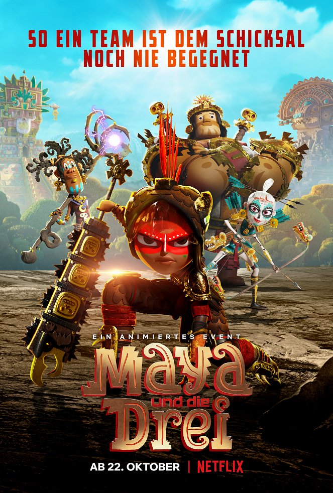 Maya und die Drei - Plakate