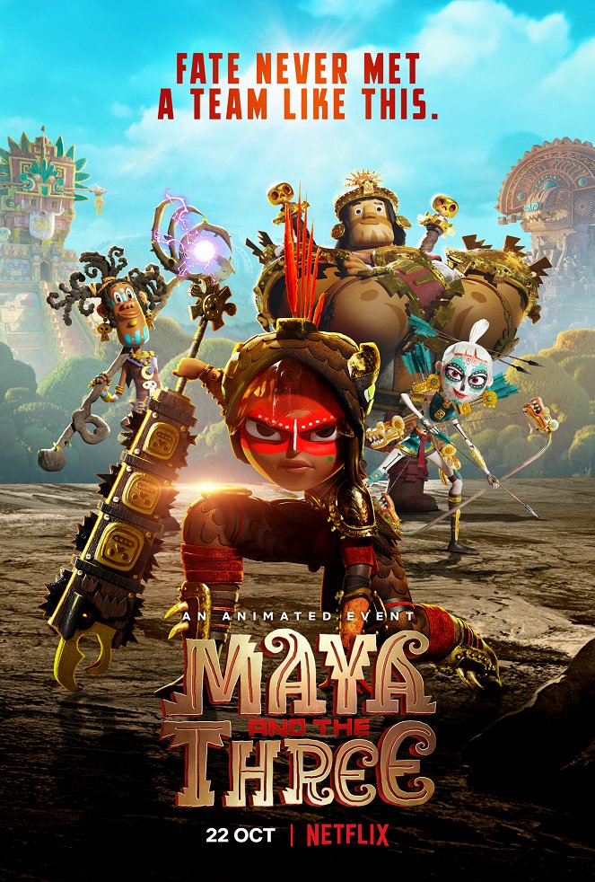 Maya and the Three - Posters