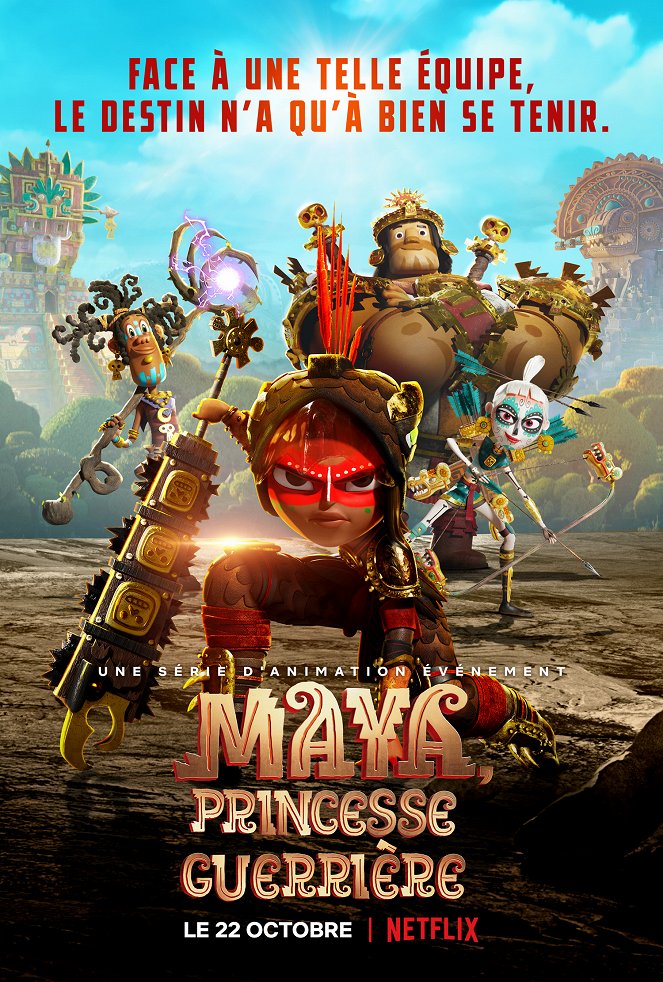 Maya, princesse guerrière - Affiches