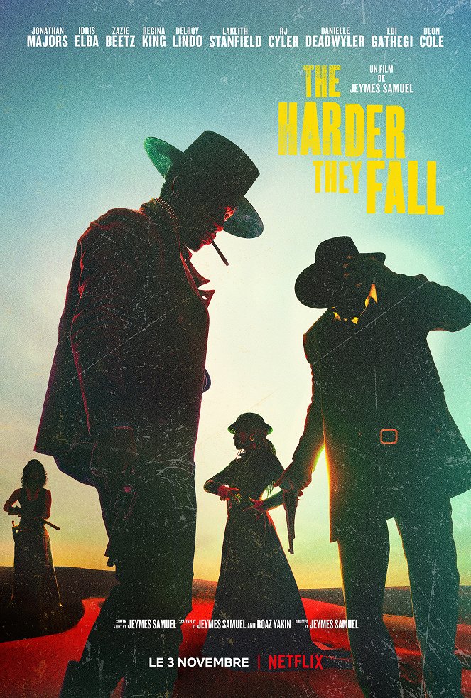 The Harder They Fall - Affiches