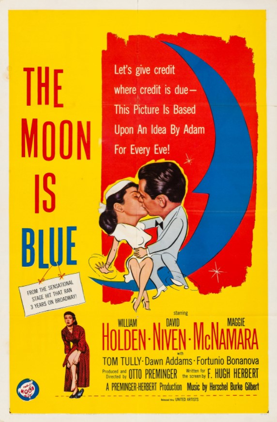 The Moon Is Blue - Posters