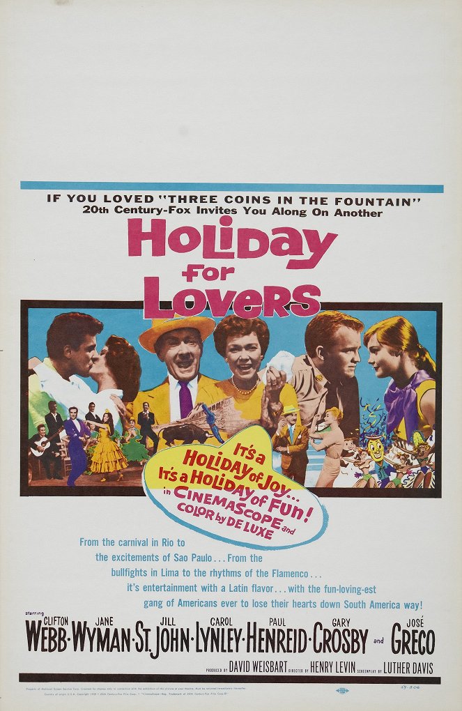 Holiday for Lovers - Plakate