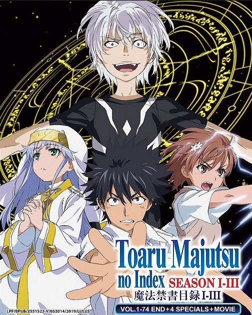 A Certain Magical Index - Posters