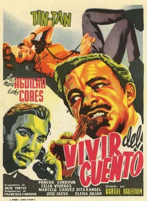 Vivir del cuento - Affiches