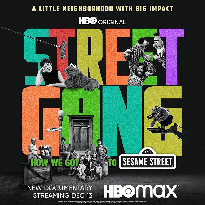 Street Gang: How We Got to Sesame Street - Plakaty