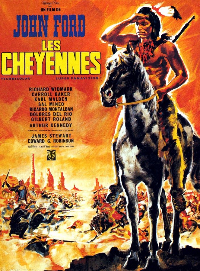 Les Cheyennes - Affiches