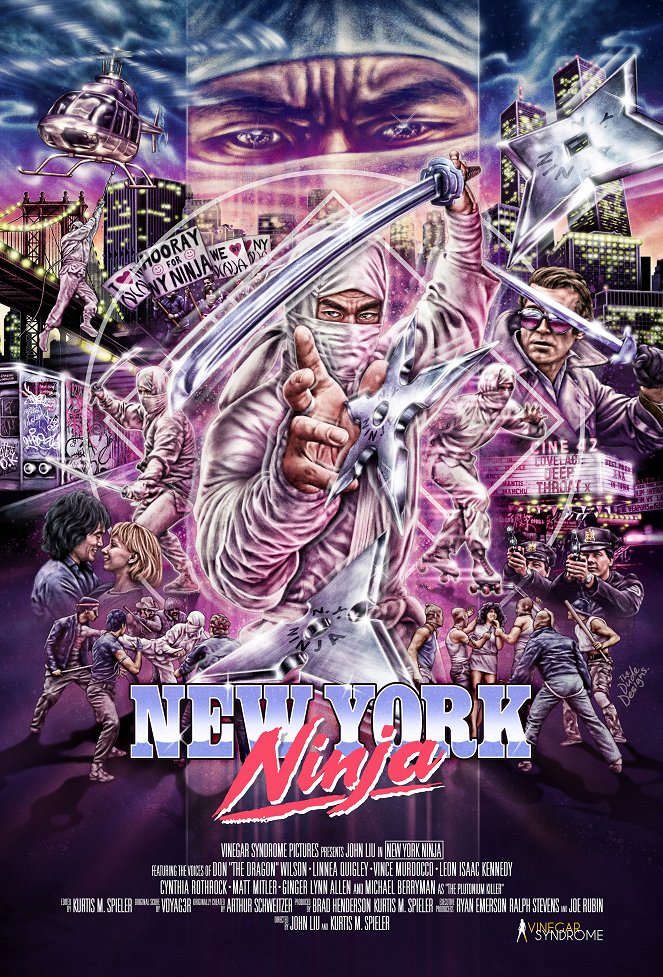 Ninja z New Yorku - Plakáty