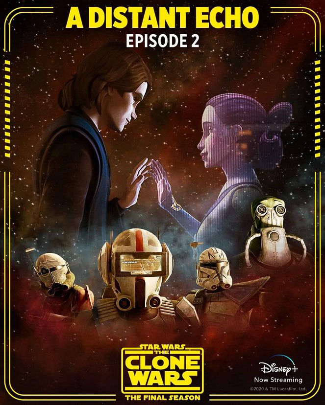 Star Wars : The Clone Wars - Un écho distant - Affiches