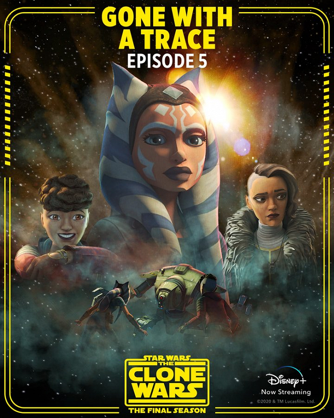 Star Wars: Las guerras clon - Gone with a Trace - Carteles