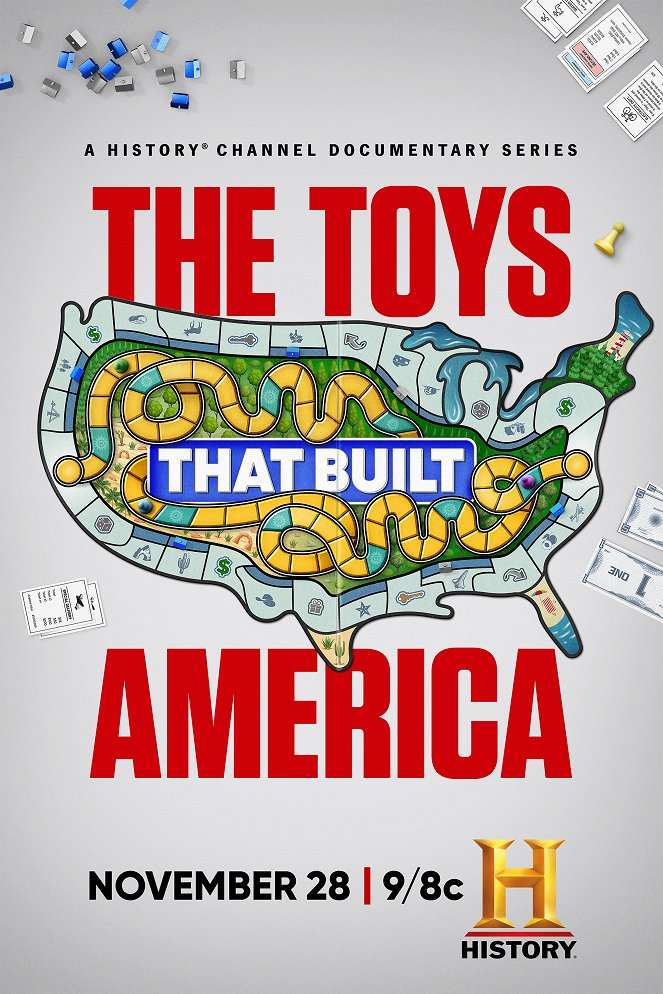 The Toys That Built America - The Toys That Built America - Season 1 - Plakaty