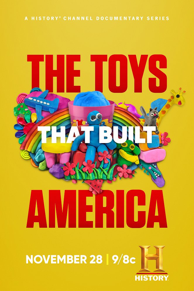 The Toys That Built America - The Toys That Built America - Season 1 - Plakaty