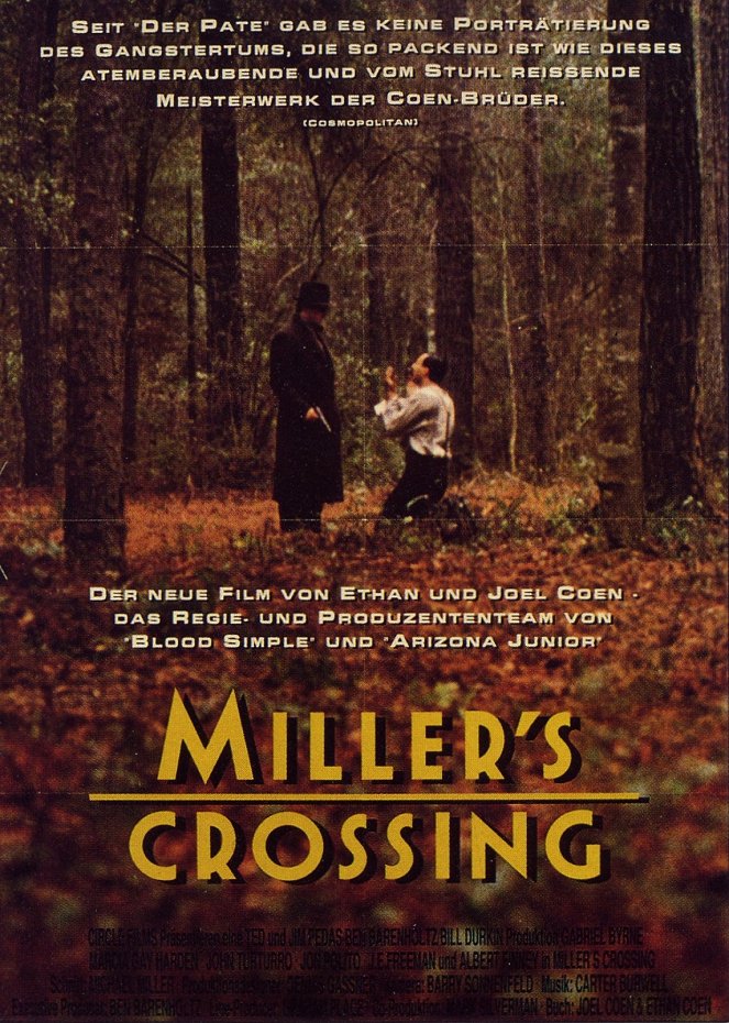 Miller's Crossing - Plakate
