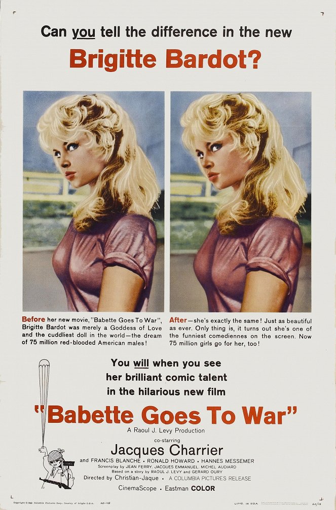 Babette Goes to War - Posters