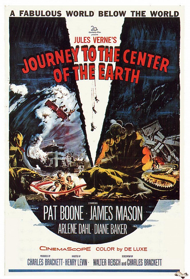 Utazás a Föld középpontja felé - Plakátok