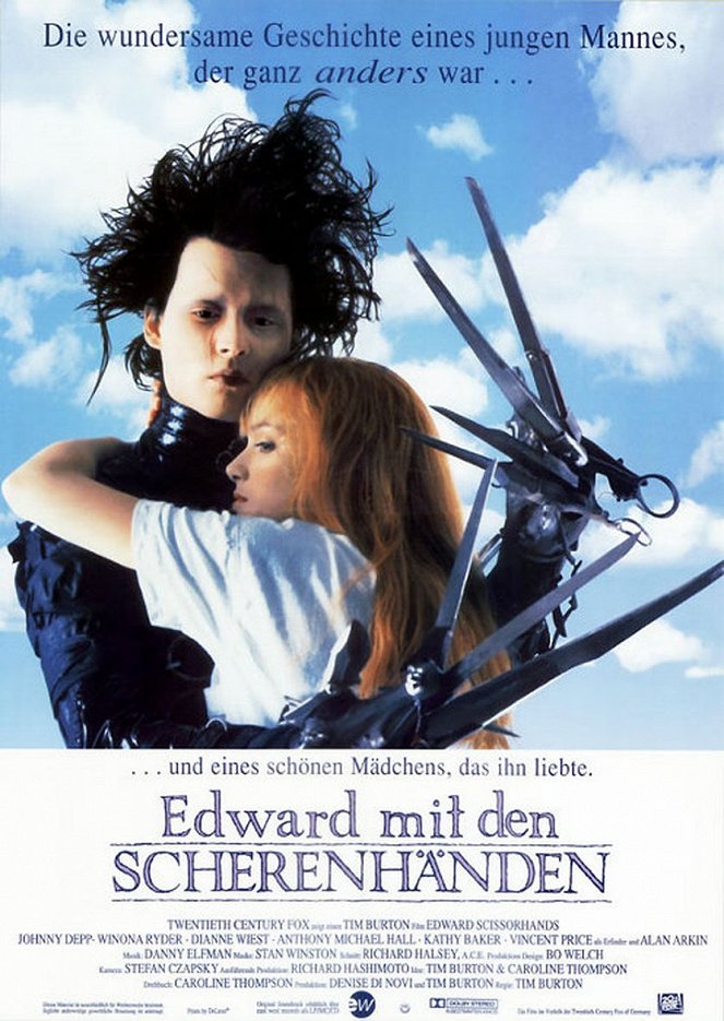 Edward mit den Scherenhänden - Plakate