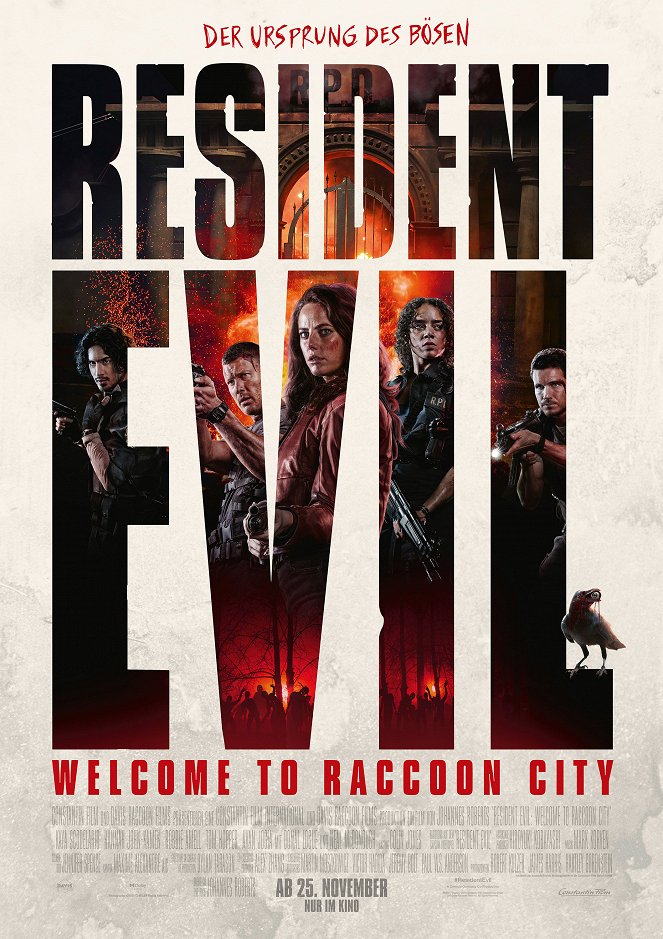 A Kaptár: Raccoon City visszavár - Plakátok